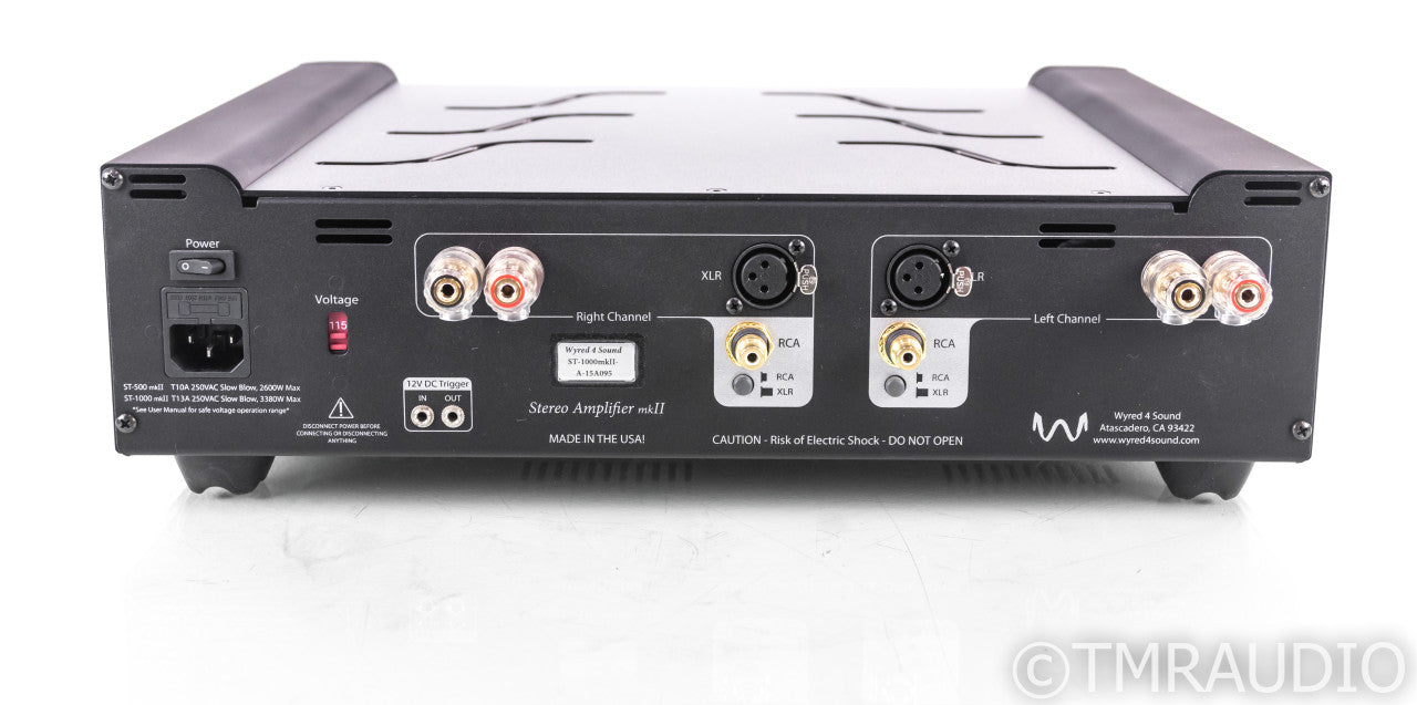 Wyred 4 Sound ST-1000 MkII Stereo Power Amplifier; ST1000 Mk2