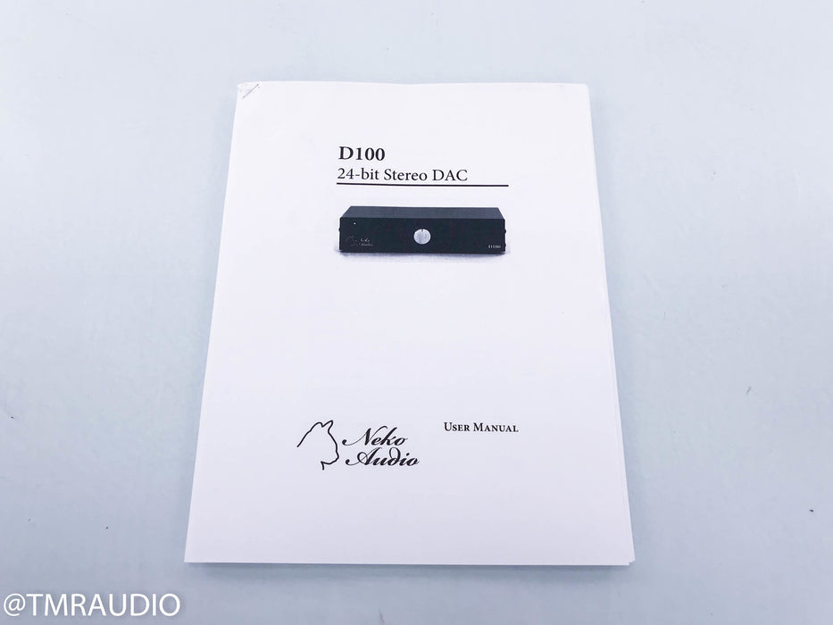 Neko Audio D100 MkII Balanced DAC