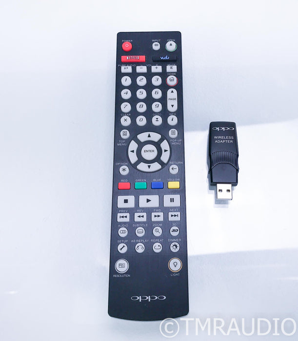 Oppo BDP-105 Universal Blu-Ray / SACD Player; Remote; BDP105