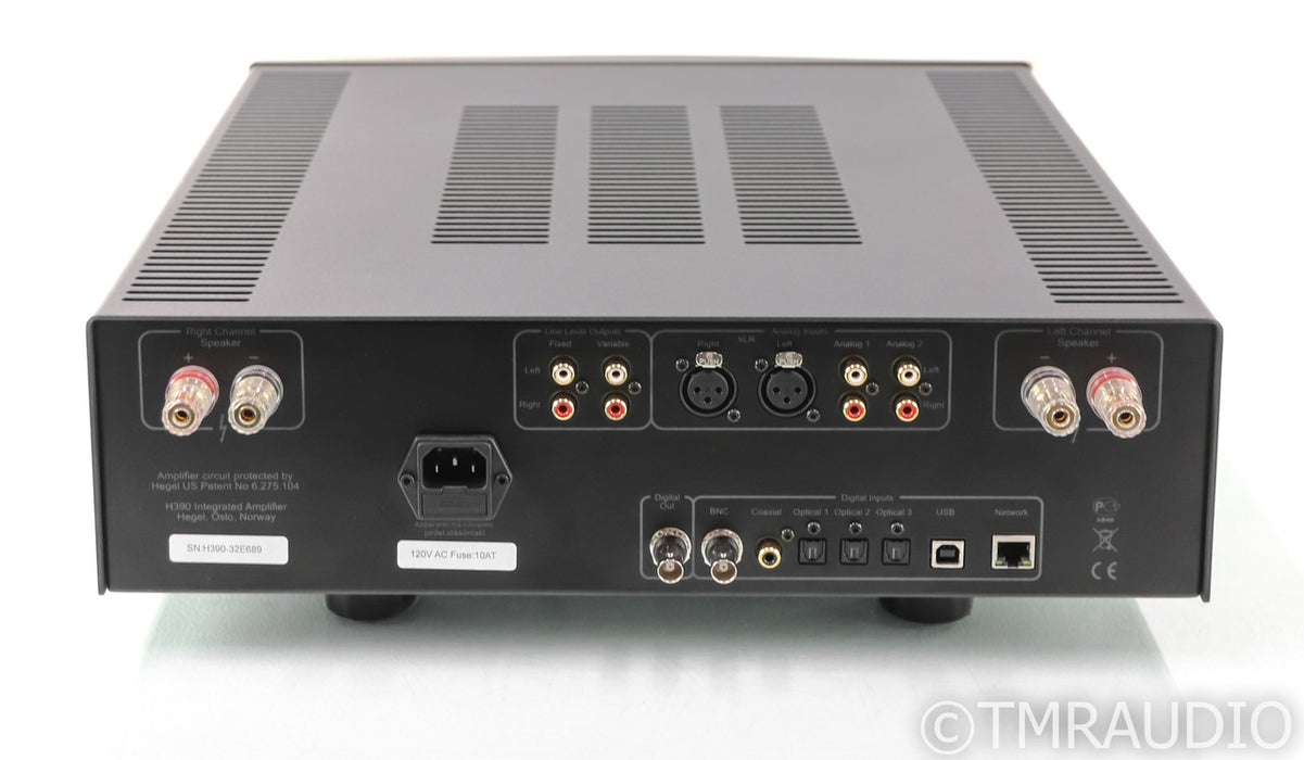 Hegel H390 Stereo Integrated Amplifier; H-390; Remote
