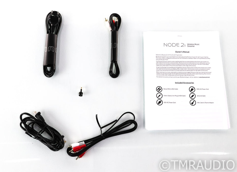 Bluesound Node 2i Network Streamer; 2-i; Black
