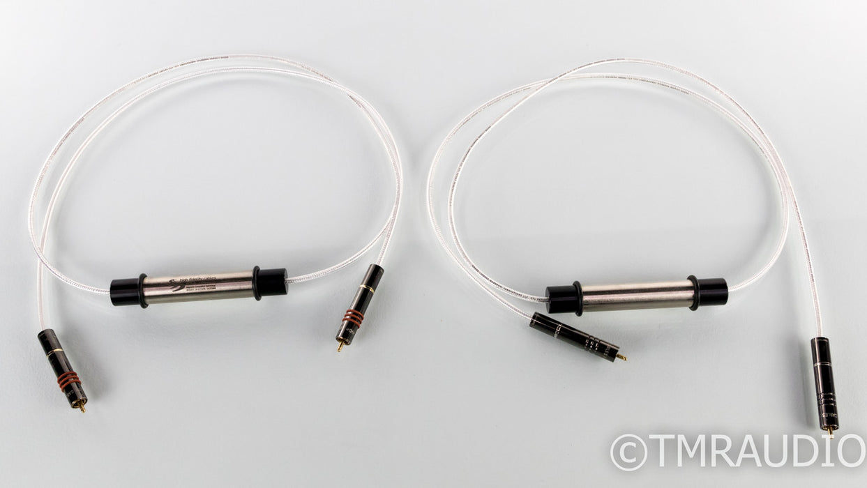 High Fidelity Cables CT-1 Ultimate RCA Cables; 1.5m Pair Interconnects