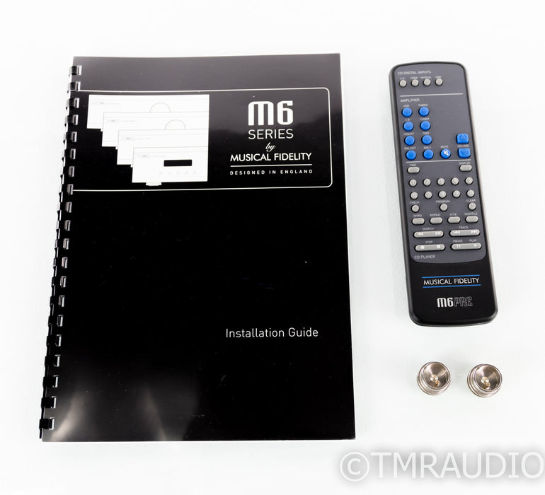 Musical Fidelity M6PRE Stereo Preamplifier; Remote