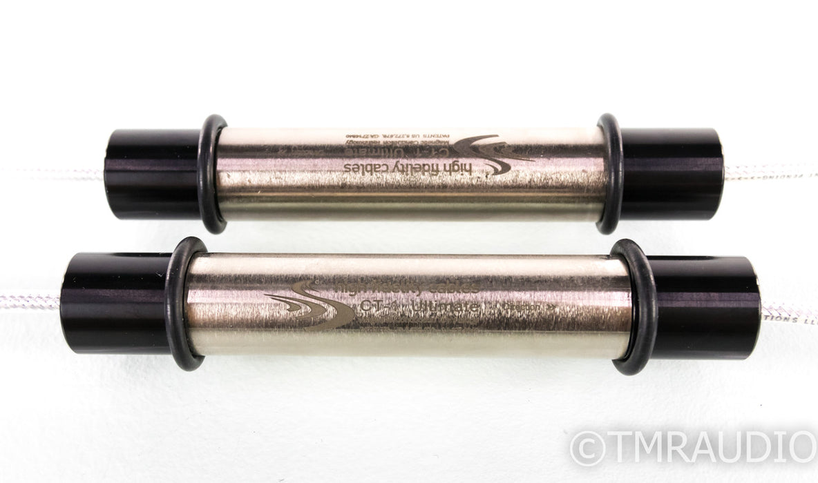 High Fidelity Cables CT-1 Ultimate RCA Cables; 1.5m Pair Interconnects