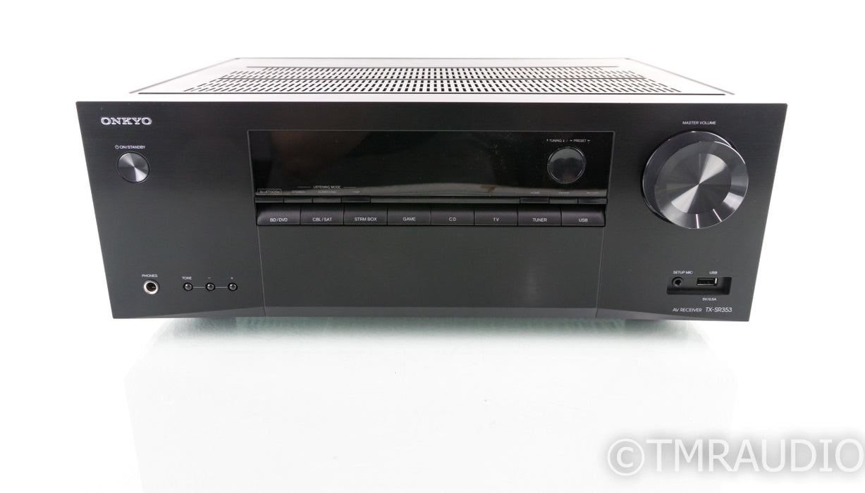 Onkyo TX-SR353 5.1 Channel Home Theater Receiver; TXSR353