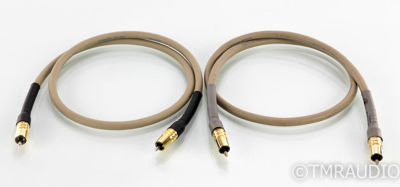 Cardas Neutral Reference RCA Cables; 1m Pair Interconnects