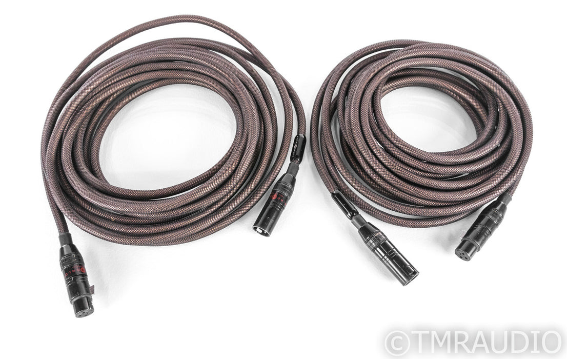 WireWorld Eclipse 6 XLR Cables; 25ft Pair Balanced Interconnects