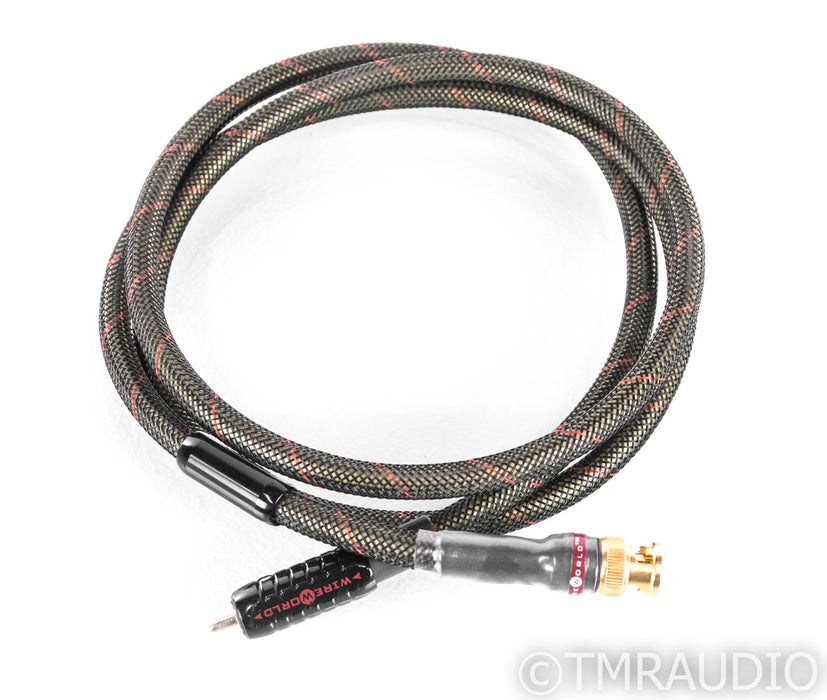 WireWorld Gold Starlight 7 BNC - RCA  Coaxial Cable; 1.5m Digital Interconnect