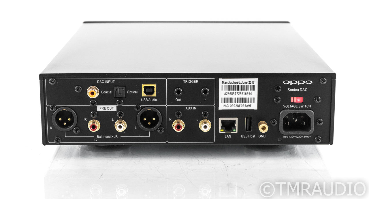 Oppo Sonica DAC SDAC-3; D/A Converter; Bluetooth; Airplay