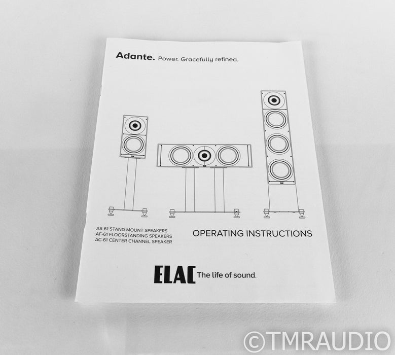 ELAC Adante AS-61 Bookshelf Speakers