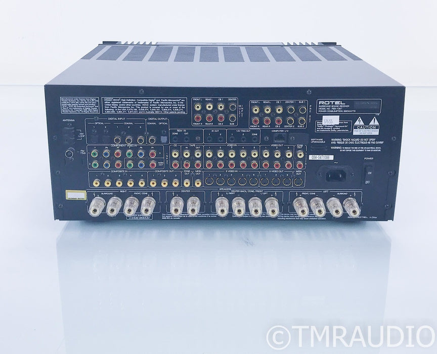 Rotel RSX-1067 7.2 Channel Home Theater Receiver; AS-IS (Intermittent Crackle)