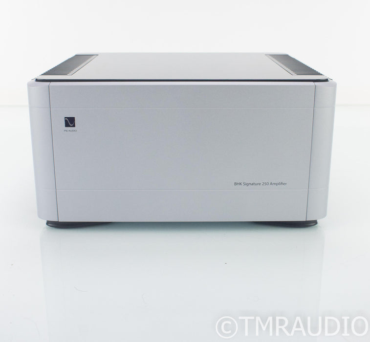 PS Audio BHK-250 Stereo Power Amplifier; Silver; Tungsram Tubes; Warranty; MINT