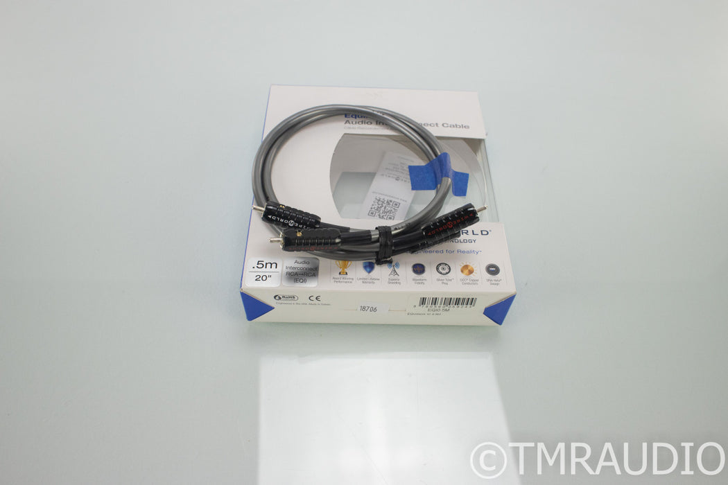 Wireworld Equinox 7 RCA Cables; .5m Pair Interconnects