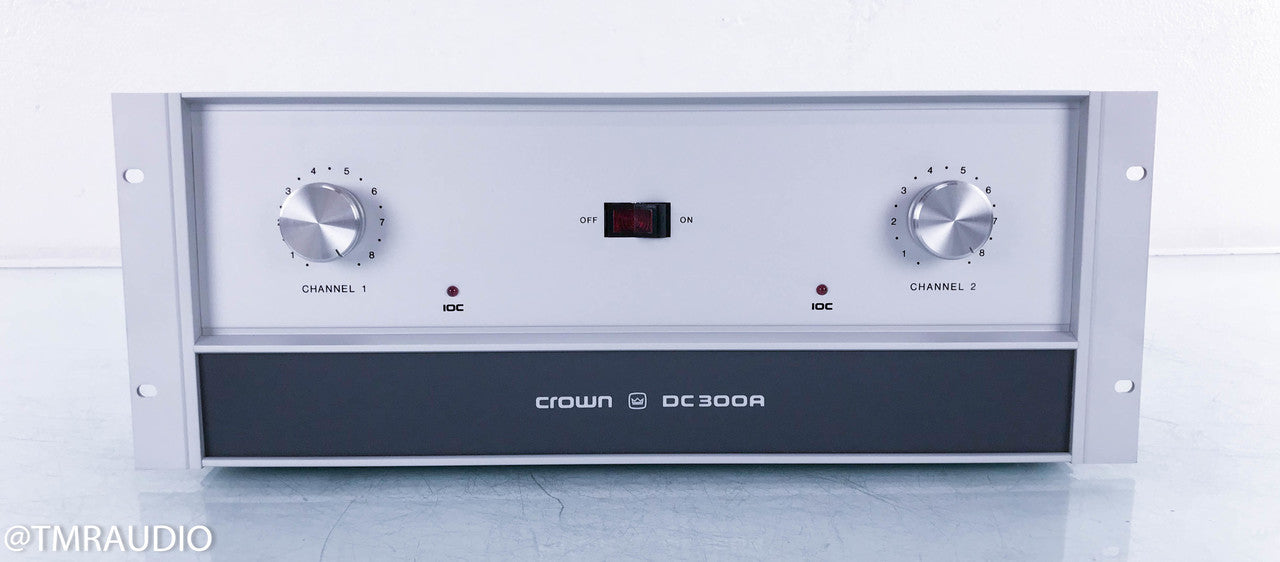 Crown DC300A Vintage Dual Mono Power Amplifier