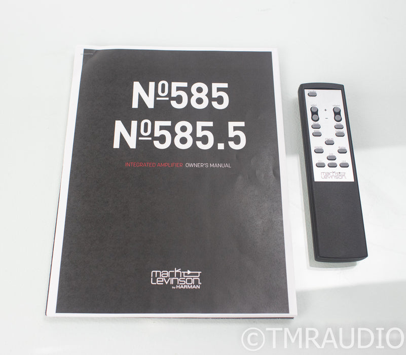 Mark Levinson No. 585 Stereo Integrated Amplifier / DAC; D/A Converter; Remote