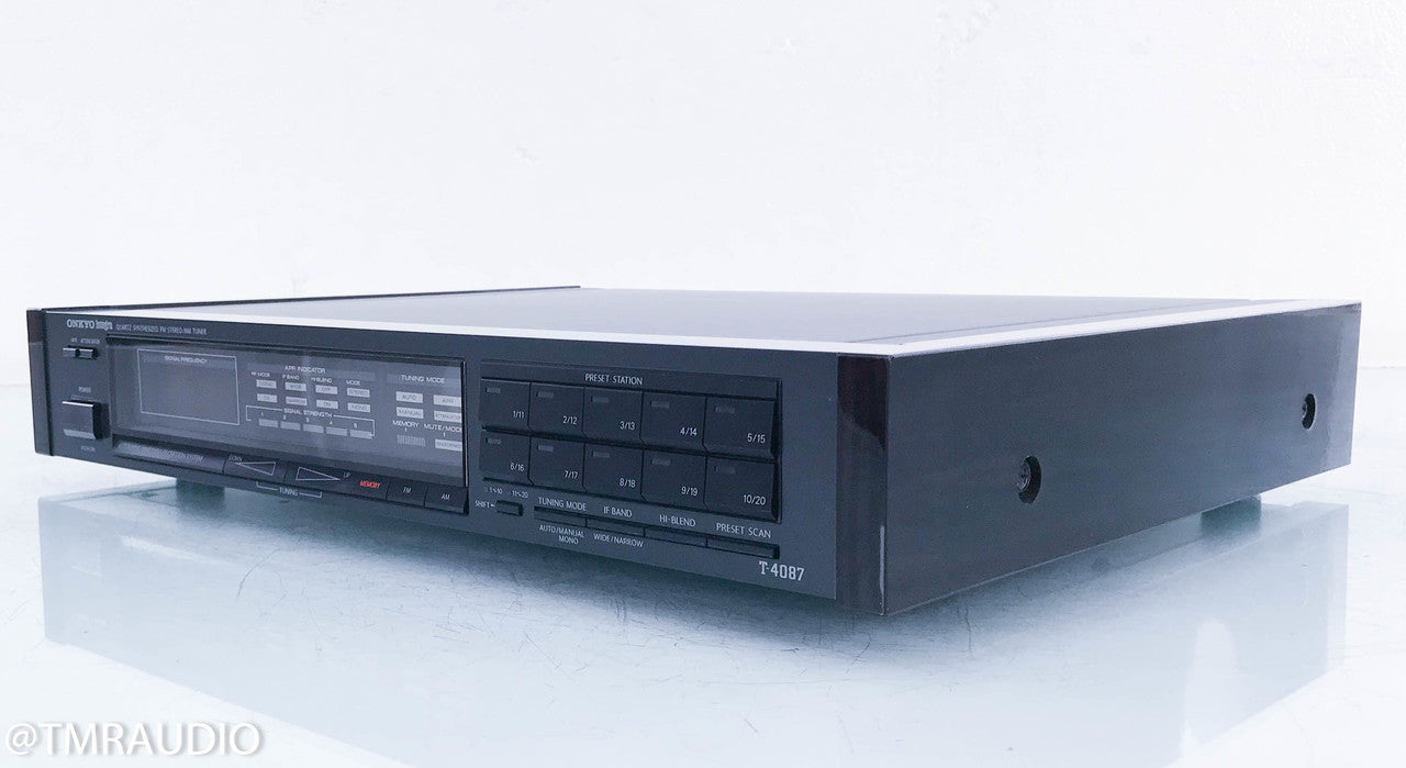 Onkyo T-4087 AM / FM Digital Tuner