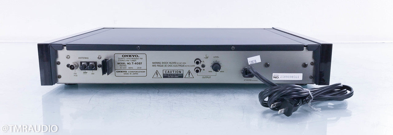 Onkyo T-4087 AM / FM Digital Tuner
