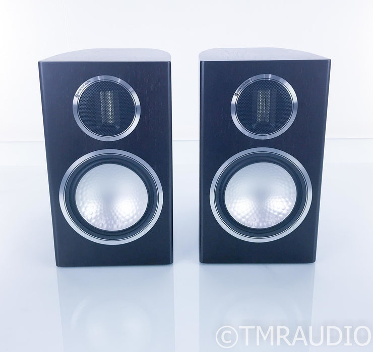Monitor Audio Gold 100 Bookshelf Speakers; Dark Walnut Pair