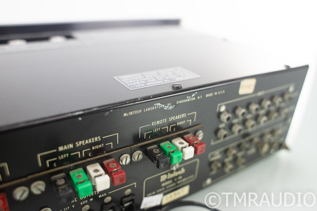 McIntosh C26 Vintage Stereo Preamplifier w/ Walnut Case