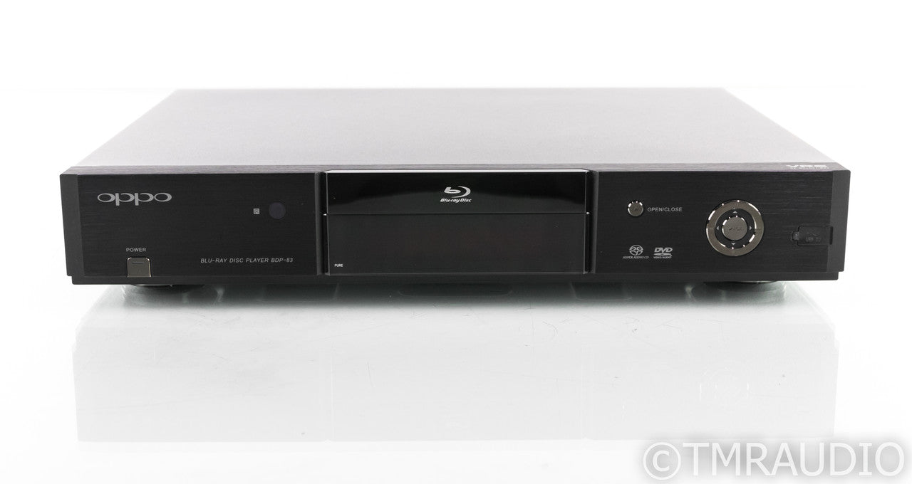 Oppo BDP-83 Universal Blu-Ray Player; BDP83; Remote