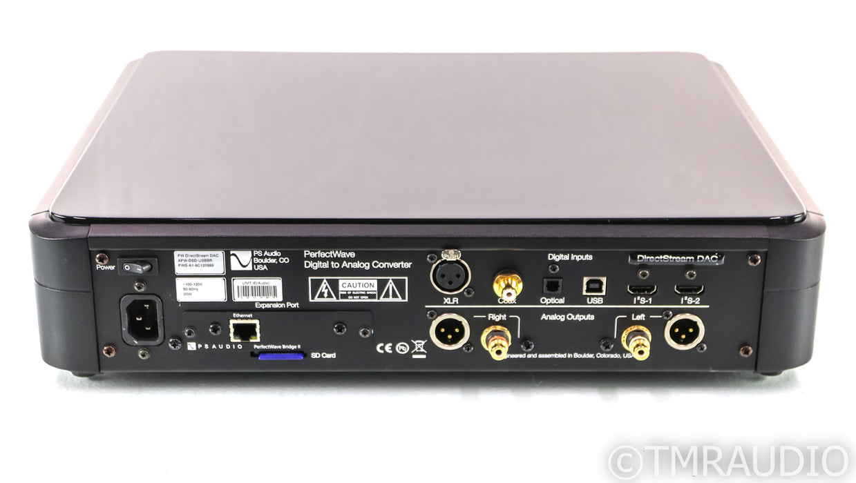 PS Audio PerfectWave DirectStream DAC; Black; DSD; Bridge II (Used)