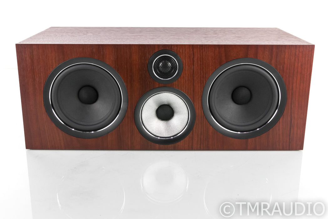 B&W HTM71 S2 Center Channel Speaker; Rosenut