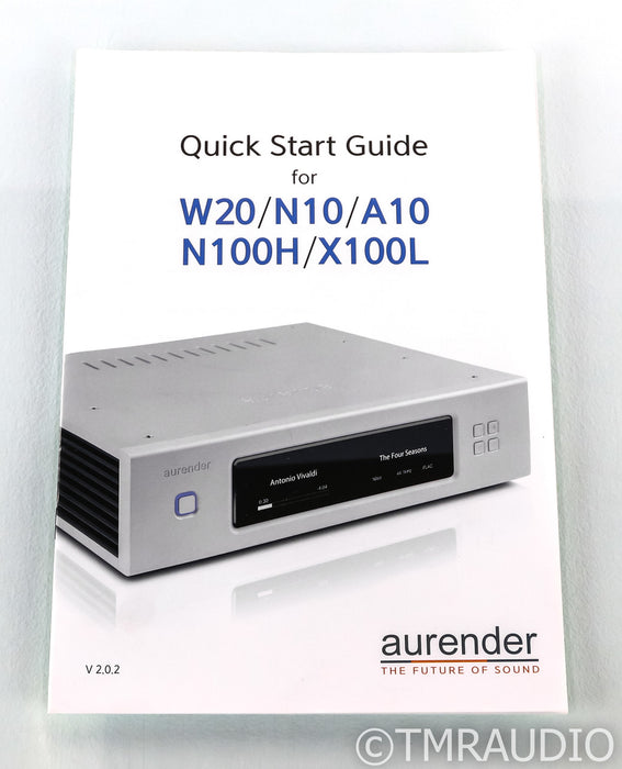 Aurender X100L Network Music Server / Streamer; Silver; 12TB HDD