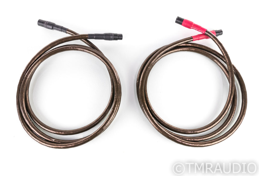 Cardas Hexlink Golden 5-C XLR Cables; 2.5m Pair Balanced Interconnects; 5C