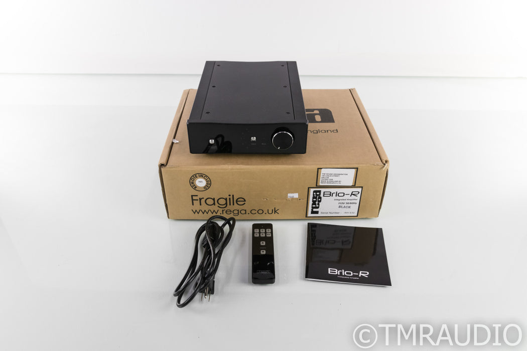 Rega Brio-R Stereo Integrated Amplifier; Remote; MM Phono