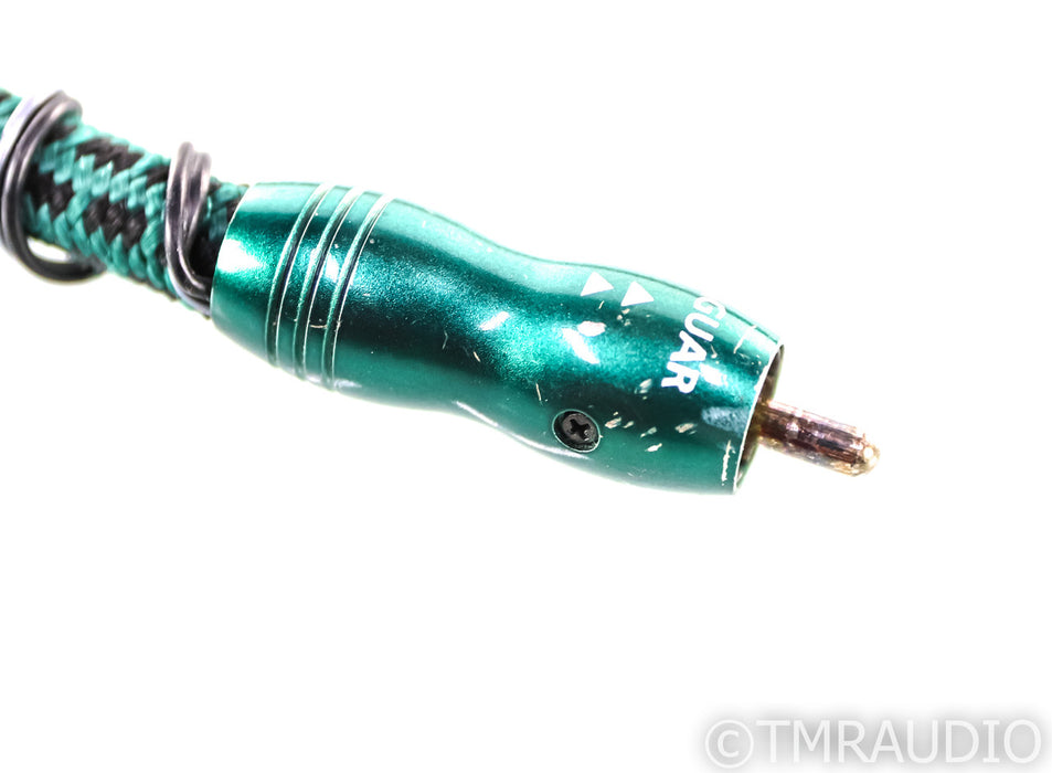 Audioquest Jaguar RCA Cables; 24v DBS; .5m Pair Interconnects
