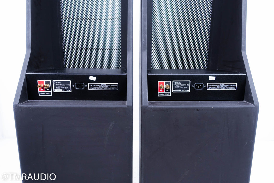 Martin Logan Sequel Electrostatic Floorstanding Speakers
