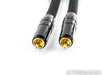 Transparent Super RCA Cables; 1m Pair Interconnects