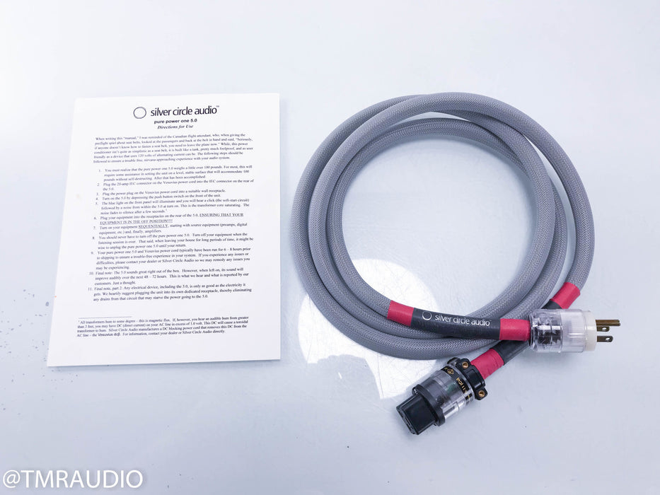 Silver Circle Pure Power One 5.0 AC Power Line Conditioner