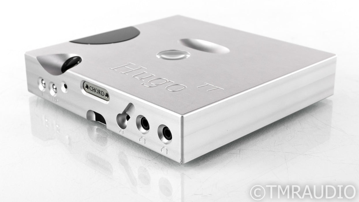 Chord Electronics Hugo TT DAC / Headphone Amplifier; Silver; D/A Converter; Remote