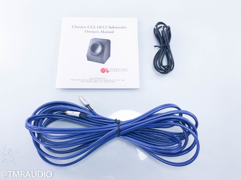 Anthony Gallo Classico CLS-10 10" Powered Subwoofer
