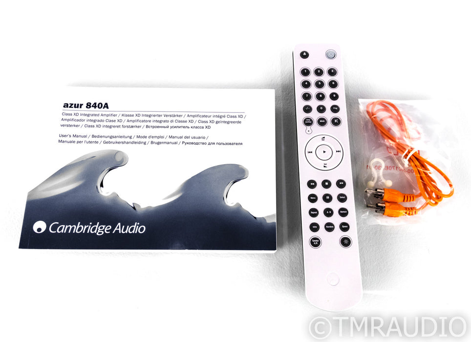 Cambridge Azur 840A Stereo Integrated Amplifier; 840-A; Remote