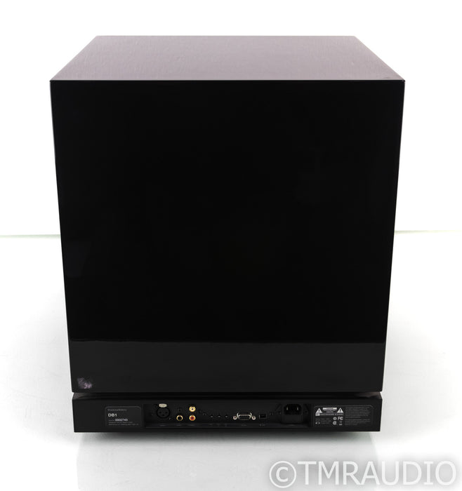 B&W DB1 Dual 12" Powered Subwoofer; Gloss Black
