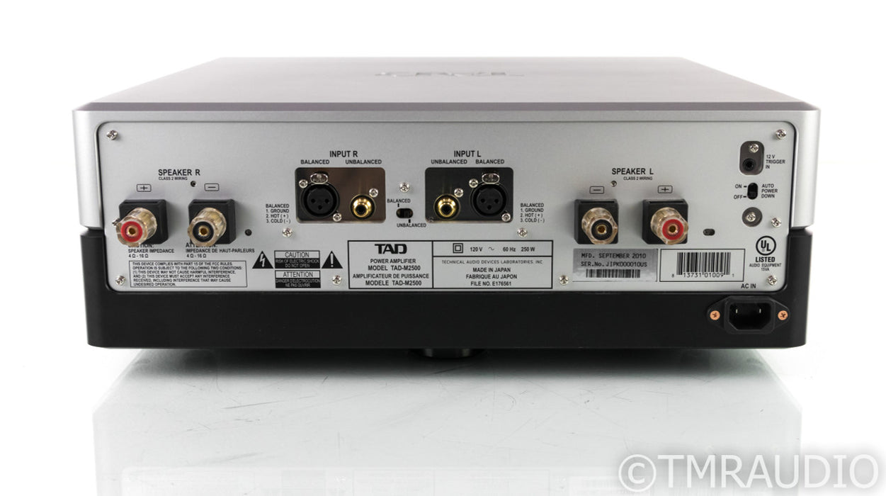 TAD M2500 Stereo Power Amplifier; M-2500