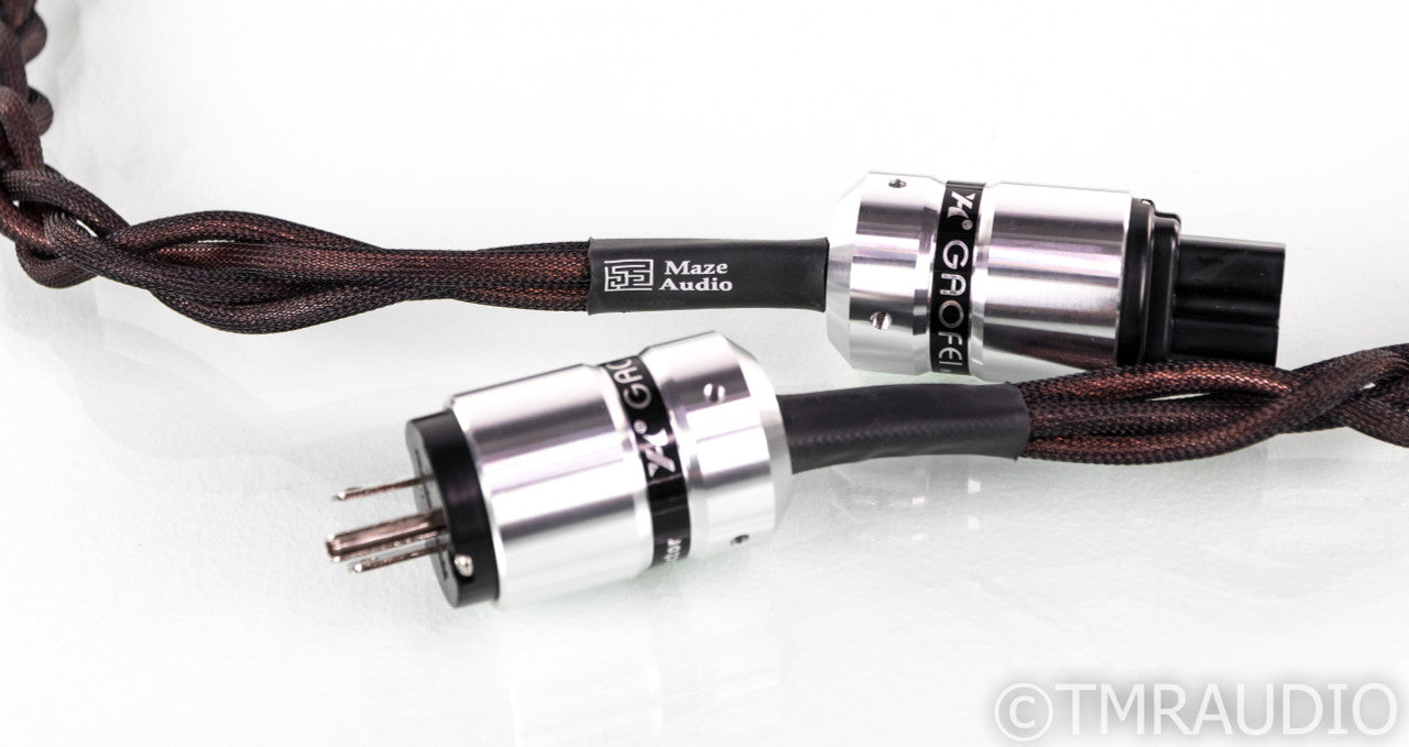 Maze Audio Ref4 Billet Power Cable; 4ft AC Cord