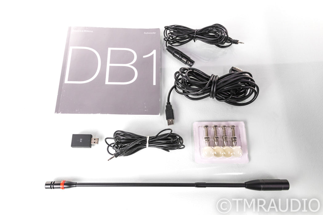 B&W DB1 Dual 12" Powered Subwoofer; Gloss Black