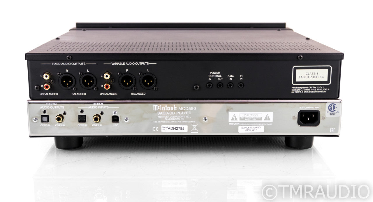McIntosh MCD550 SACD / CD Player; MCD-550