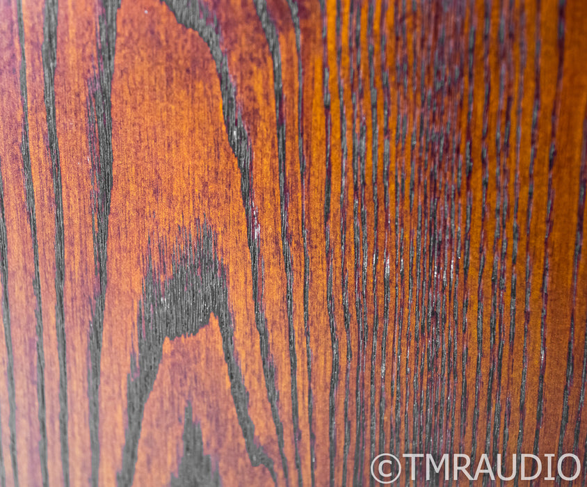 B&W CDM1 Bookshelf Speakers; Red Ash Pair; CDM-1
