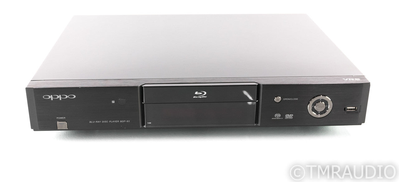 Oppo BDP-83 Universal Blu-Ray / SACD Player; BDP83; Remote
