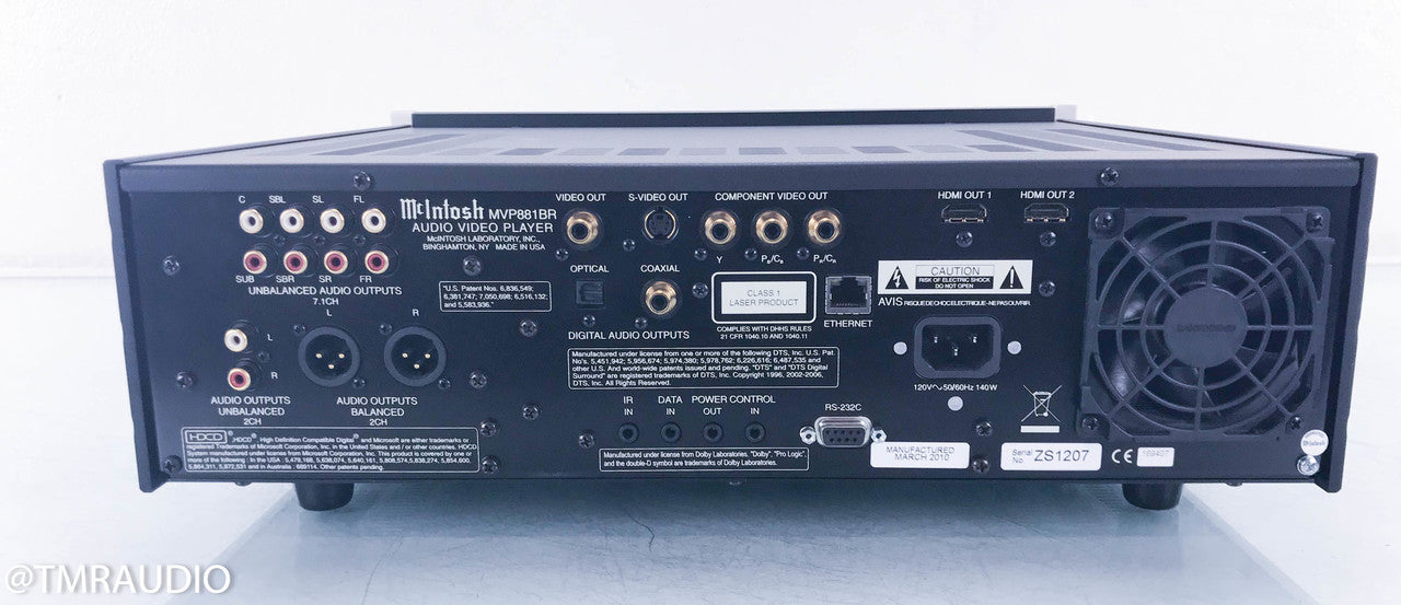 McIntosh MVP881BR Universal Blu-Ray Player