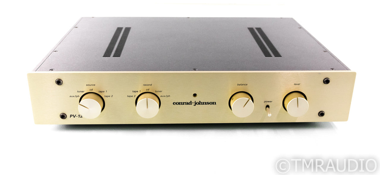 Conrad Johnson PV-12L Stereo Tube Preamplifier; PV12