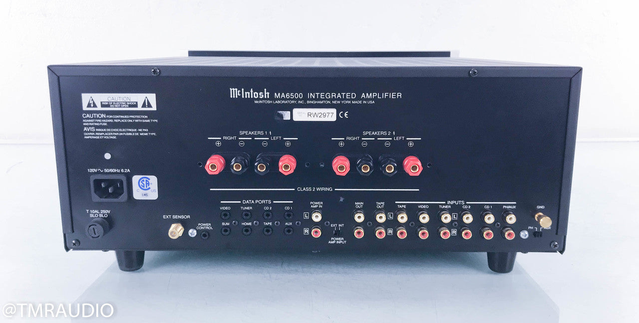 McIntosh MA6500 Stereo Integrated Amplifier — The Music Room
