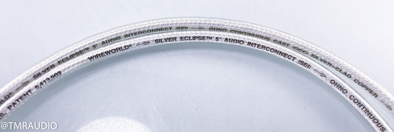 Wireworld Silver Eclipse 5.2 Y Split RCA Cables