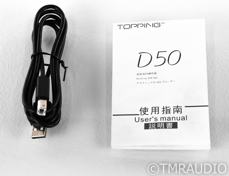 Topping D50 DAC; D/A Converter; D-50