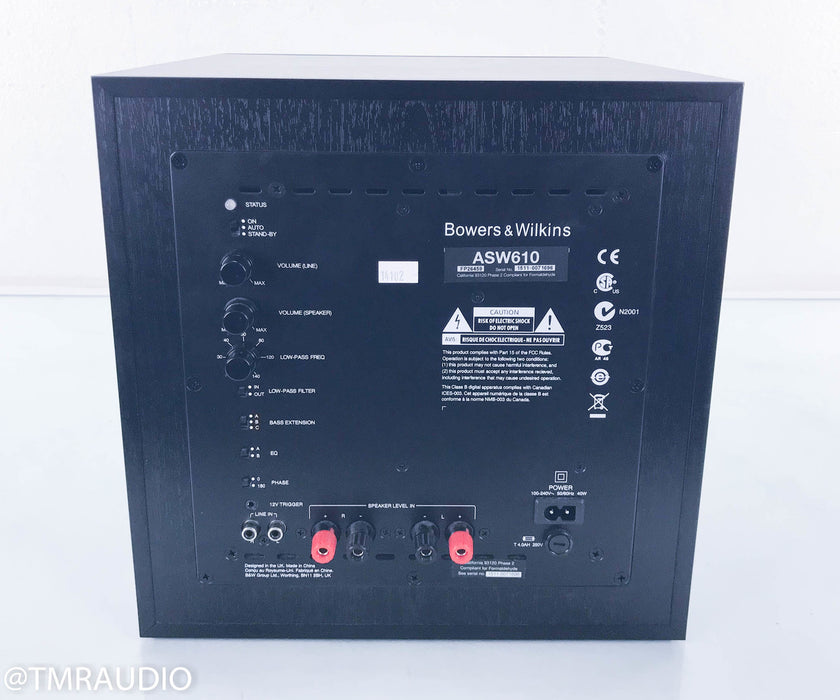 B&W ASW610 10" Powered Subwoofer