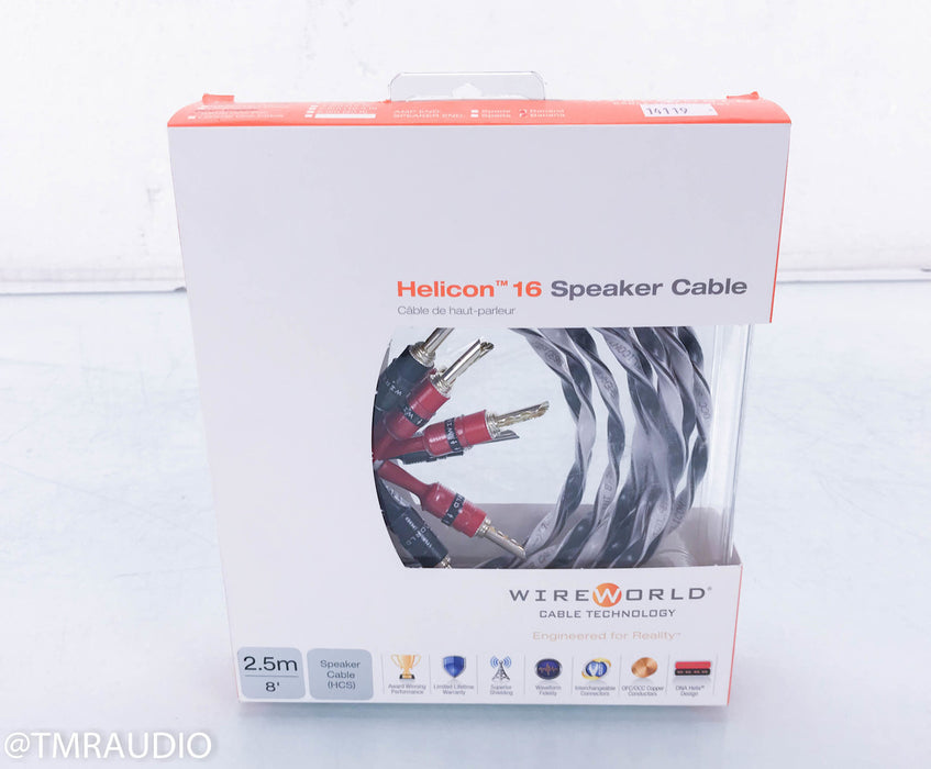 Wireworld Helicon 16 OCC Copper (HCS) Speaker Cables